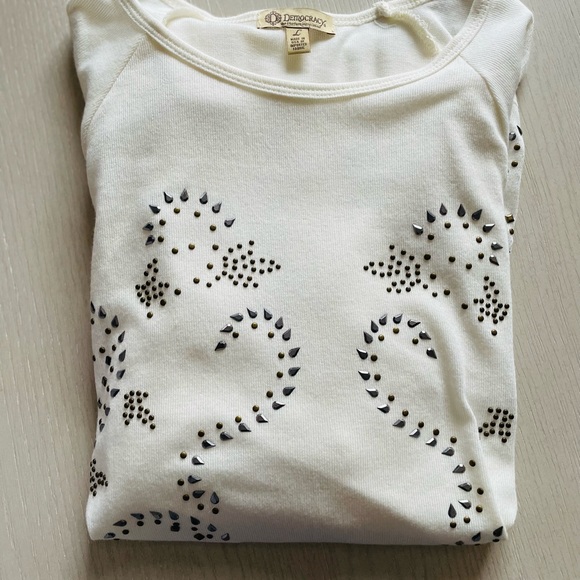 NWOT! Democracy Lightweight Pullover - SZ L - Picture 8 of 8